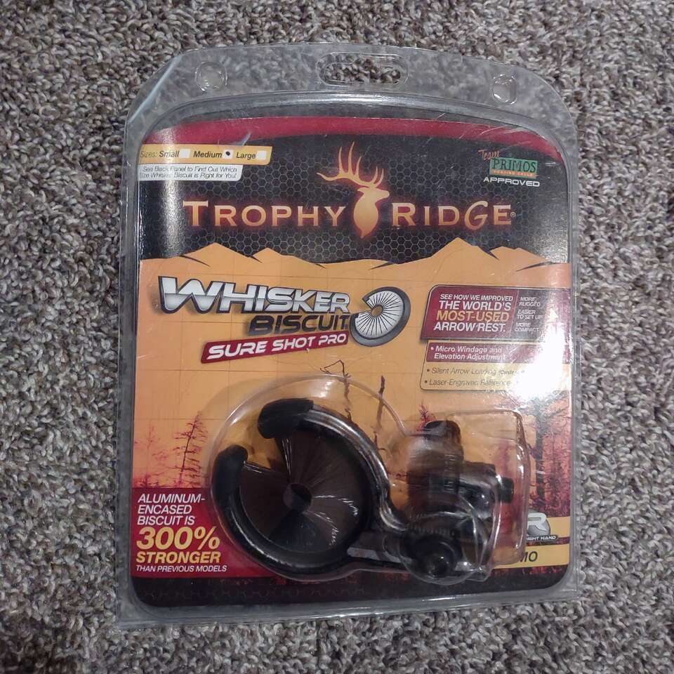 large trophy ridge sure shot pro whisker biscuit