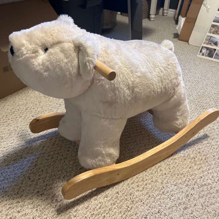 Pottery Barn Kids Polar Bear Rocker