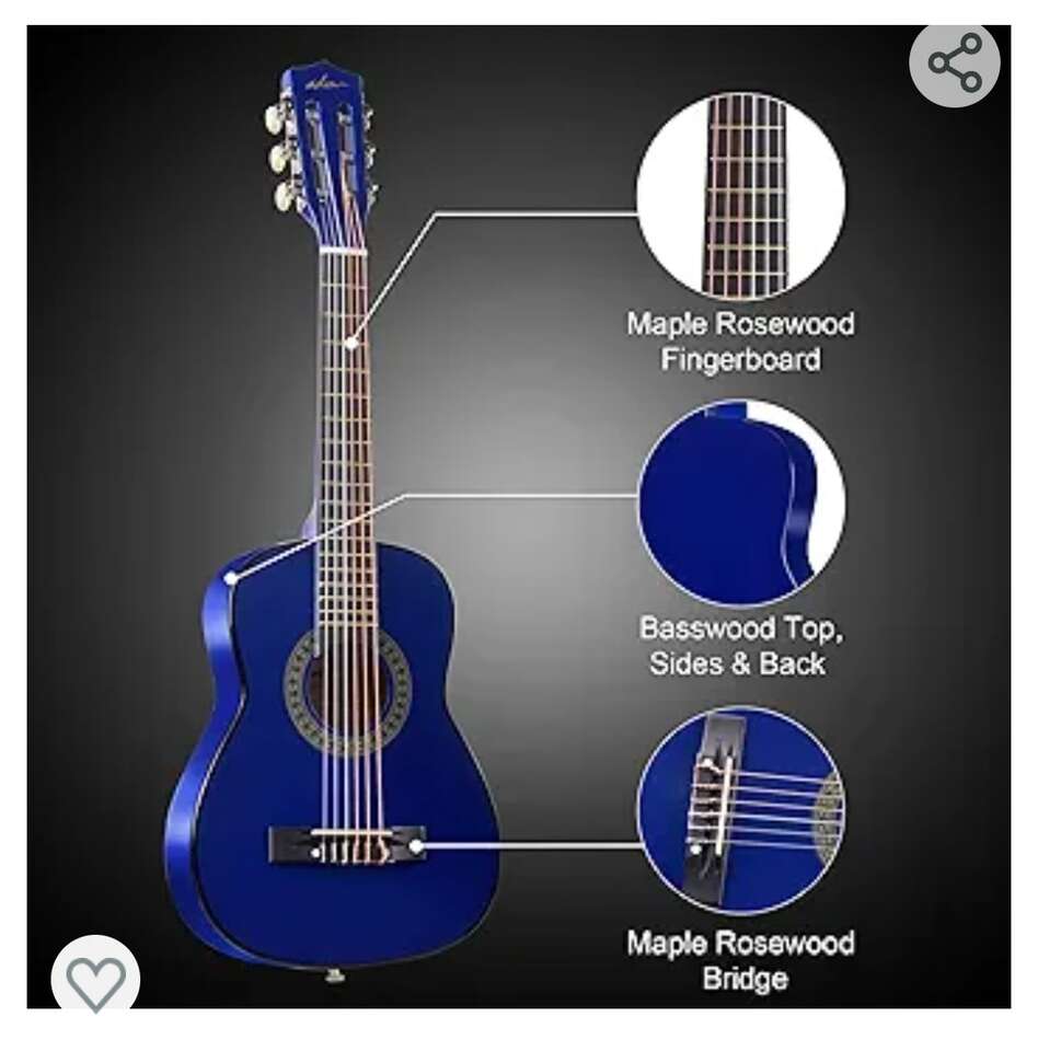 Acoustic Beginner guitar Musical Instruments