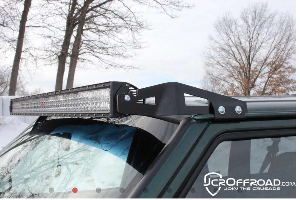 JCR Offroad Light Bar Brackets Jeep Cherokee XJ
