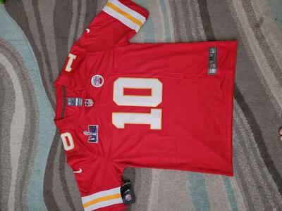 ISAIAH PACHECO CHIEFS SUPERBOWL JERSEY SIZES S-3X