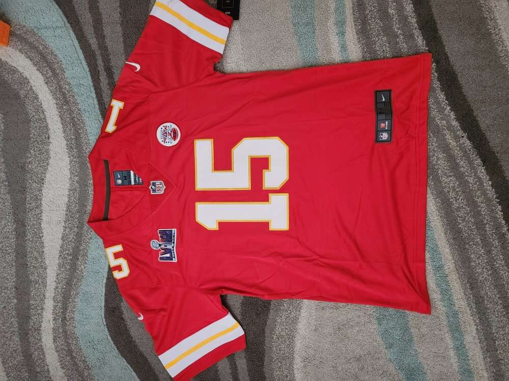 PATRICK MAHOMES CHIEFS SUPERBOWL JERSEY SIZES S-3X