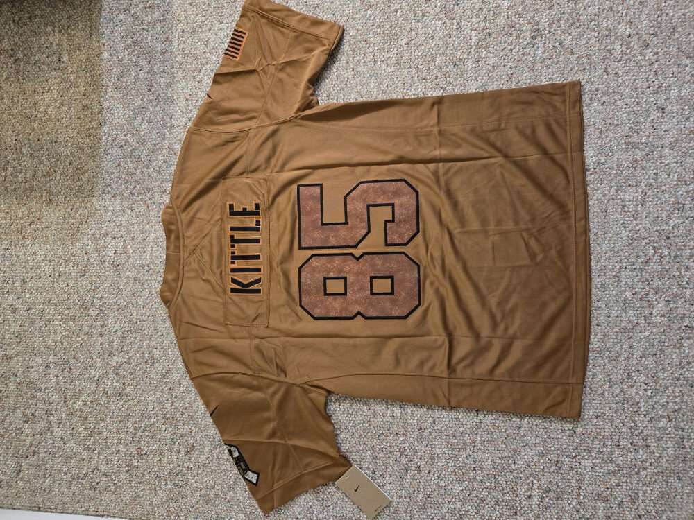 George Kittle and Christian Mccaffrey 49ers Jersey