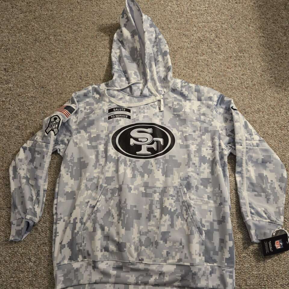 49ers Salute to Service Hoodie M-XXXL
