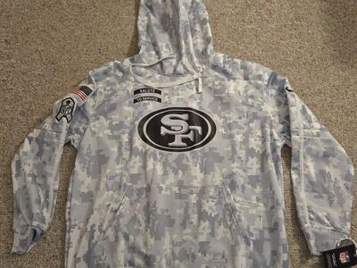 49ers Salute to Service Hoodie M-XXXL