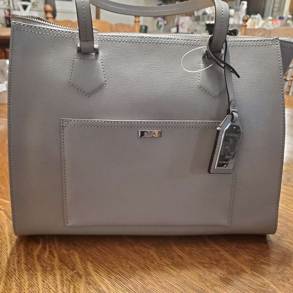 NEW W/TAGS Ralph Lauren Lowell Satchel