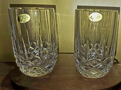 Set of Vintage THE EUROPEAN COLLECTION 16oz. Glass