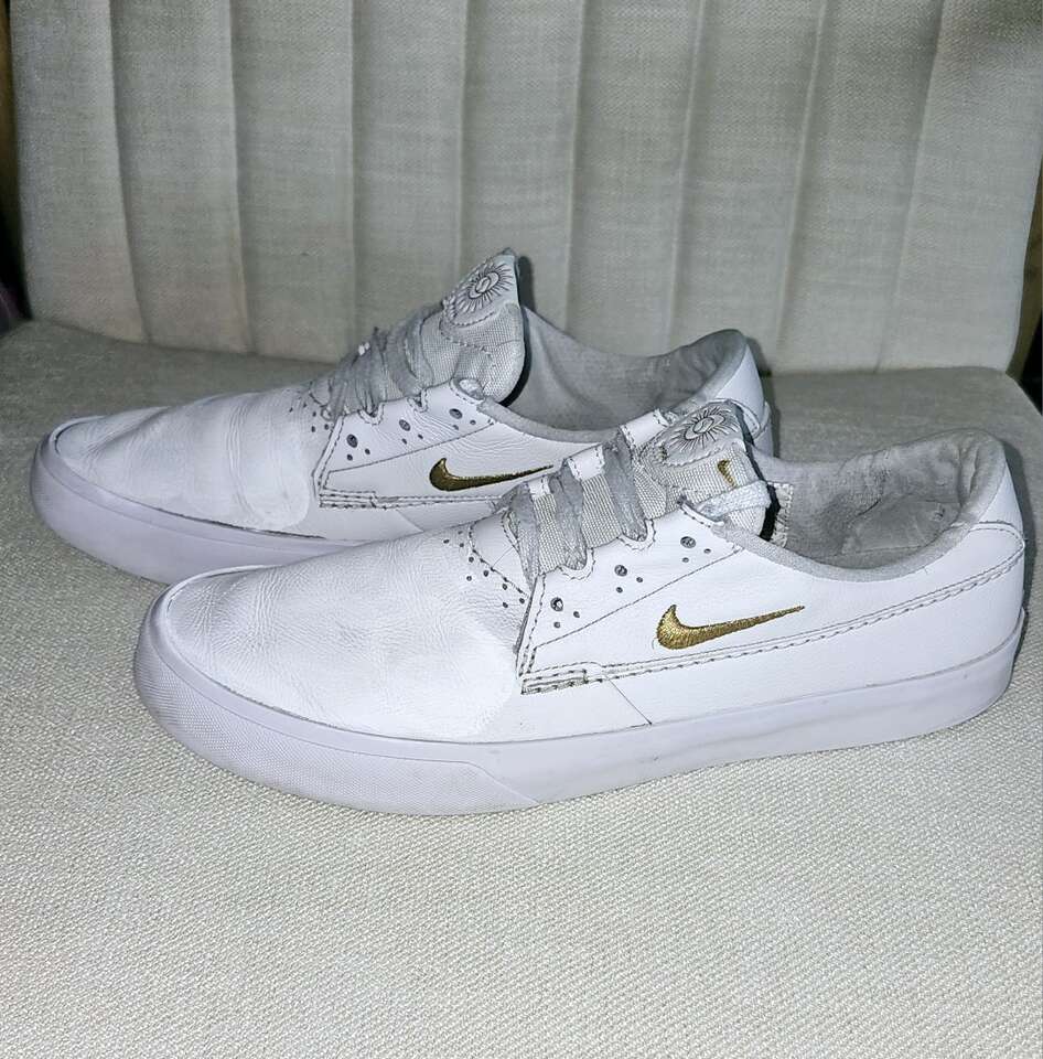 Men's Shane Premium SB White Metallic Nike Size 10