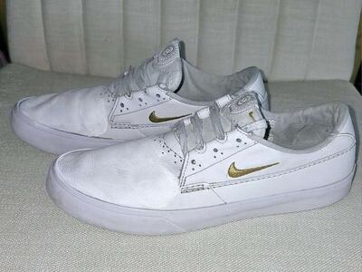 Men's Shane Premium SB White Metallic Nike Size 10