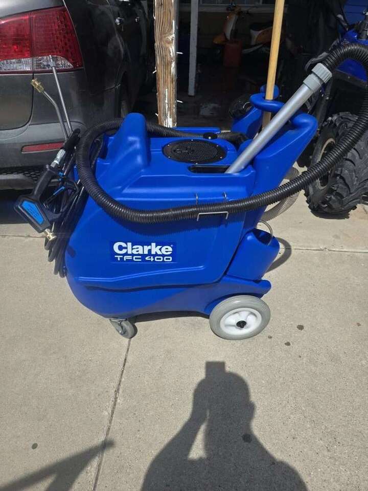Clarke TFC400 Industrial cleaning cart