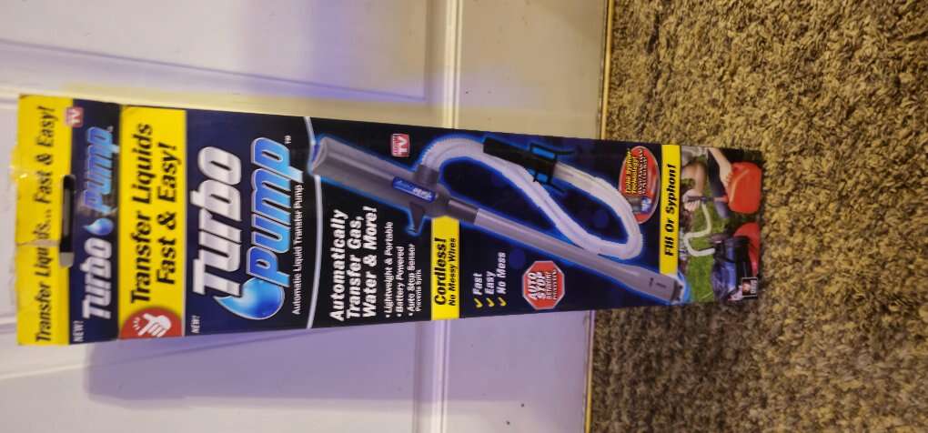 NEW Turbo pump (AMAZING)