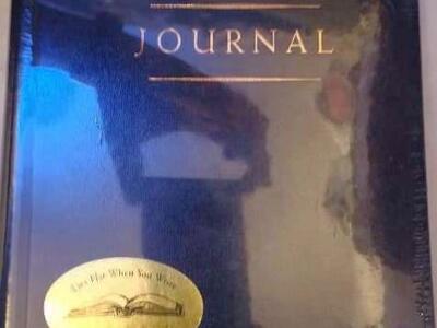 NEW hardback journal with pen