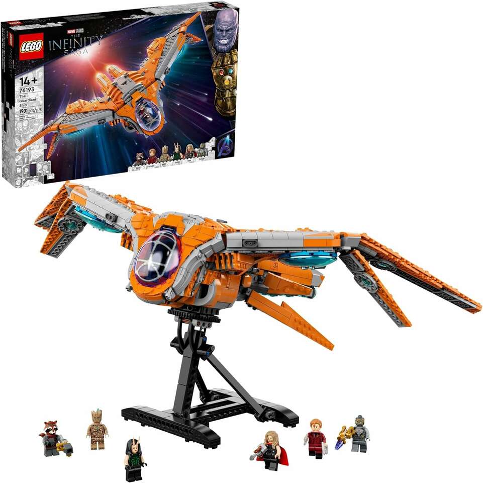 LEGO Marvel The Guardians' Ship 76193 USED Built
