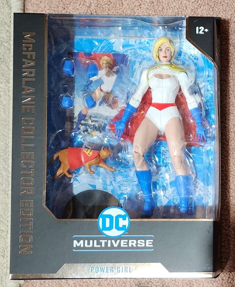 McFarlane DC Collector Edition Power Girl RARE NEW