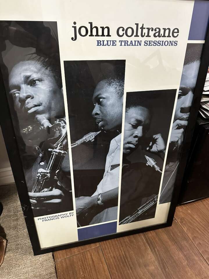 John Coltrane Framed Poster