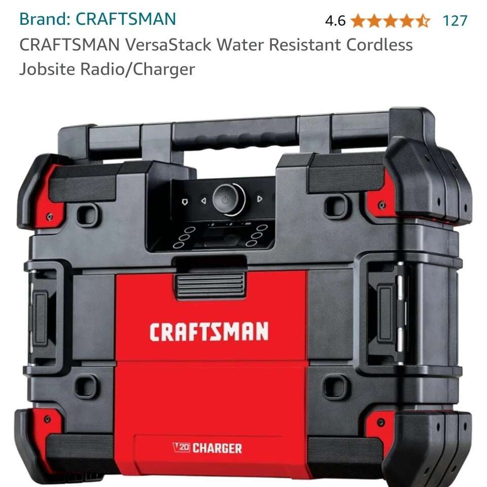 Craftsman versastack radio