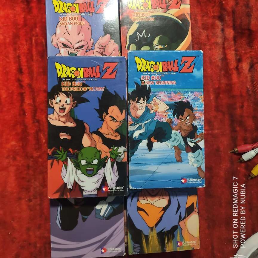Dragonball Z VHS set