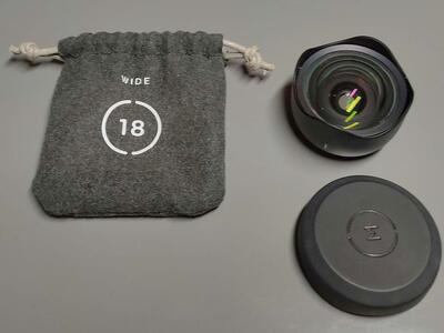 MOMENT wide 18mm mobile lens