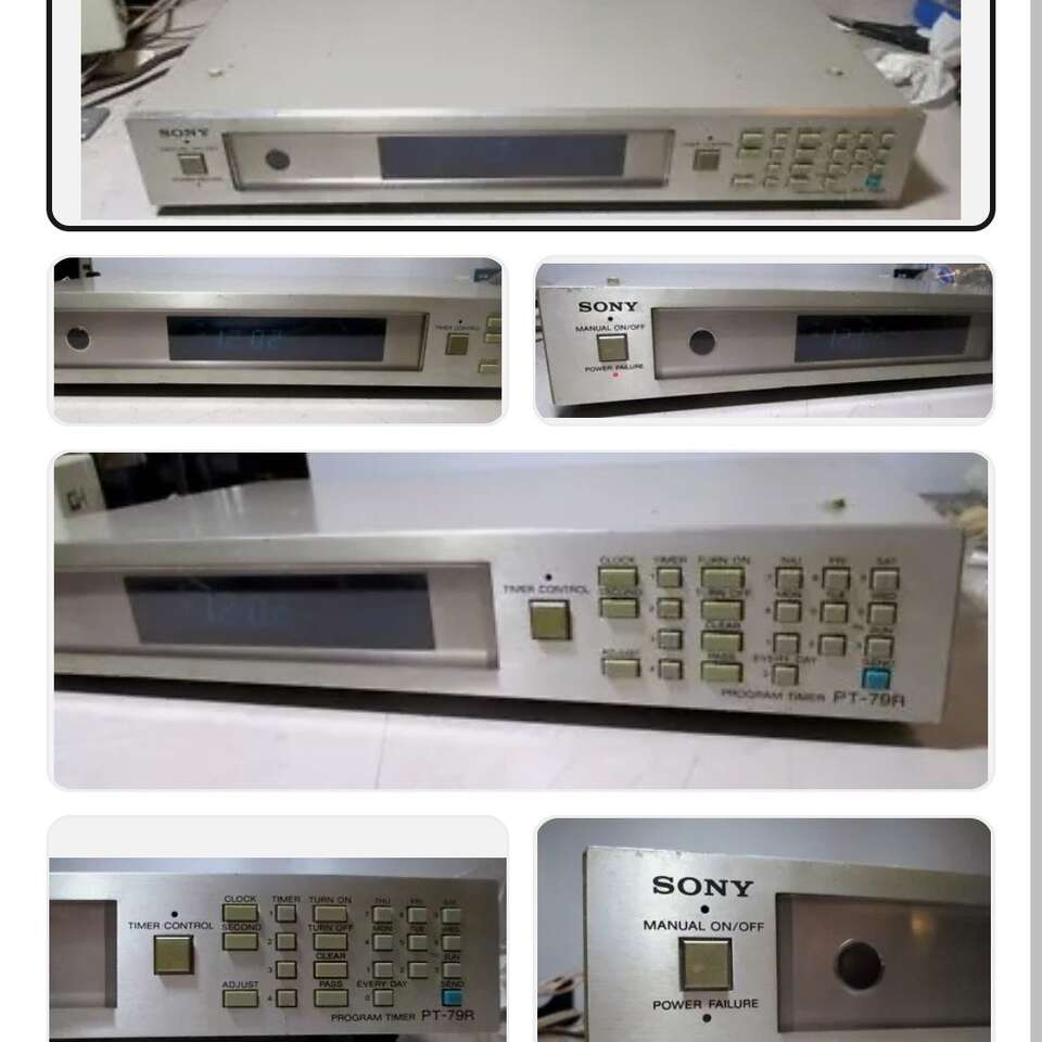 SONY PT-79R PROGRAM TIMER