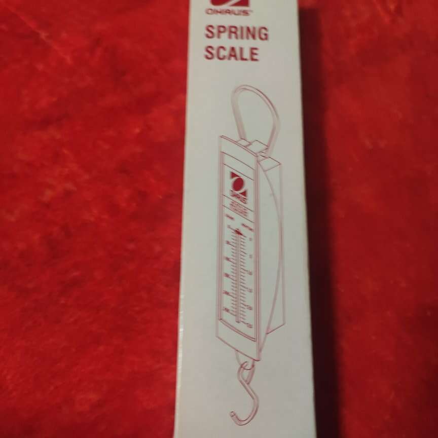 Ohaus spring scale