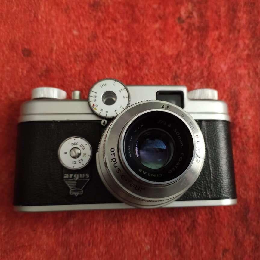 Argus C-four 35mm camera