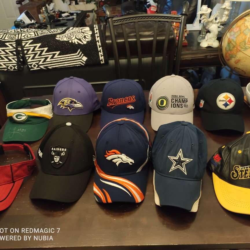 NFL hats