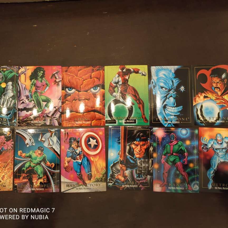 1992 marvel masterpieces cards