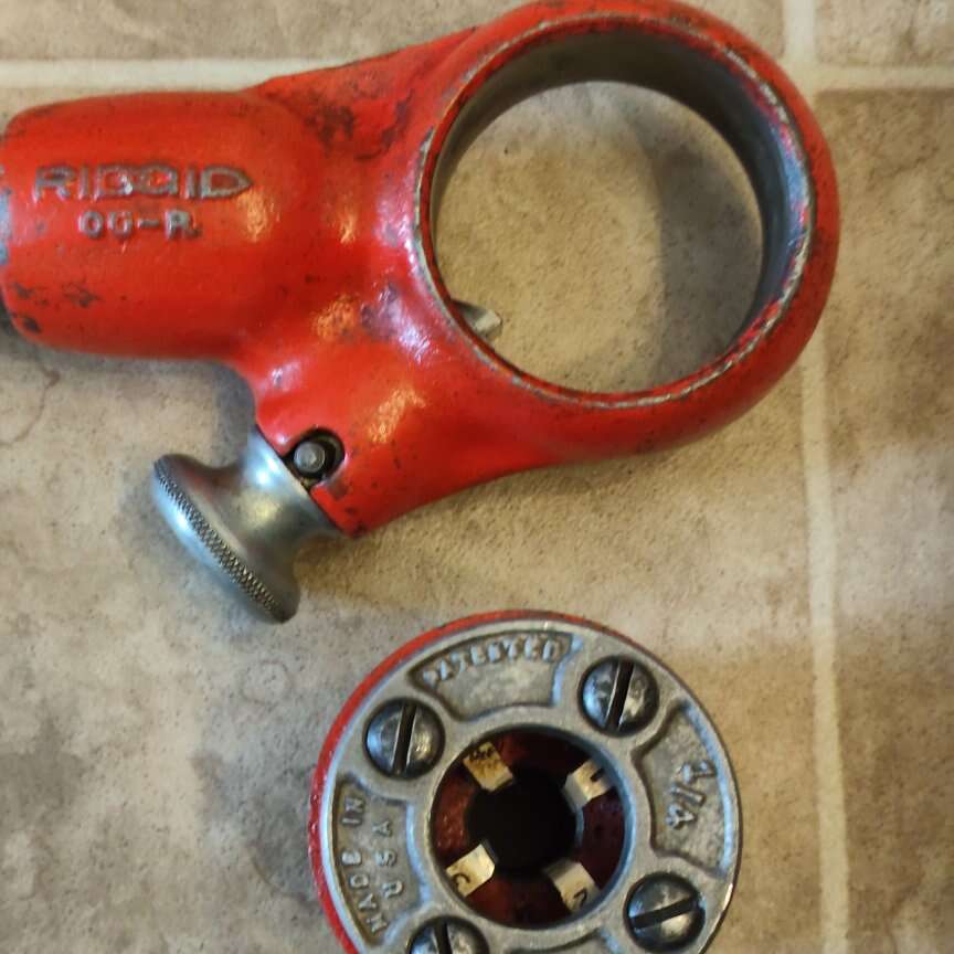 Ridgid bolt threading