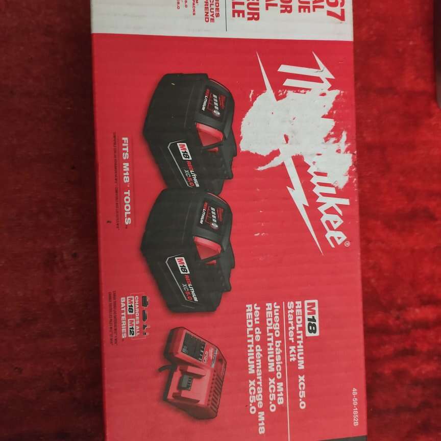 Milwaukee M18 battery kit
