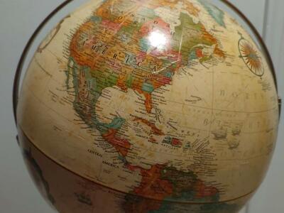 Replogle Globes Commander II, Antique