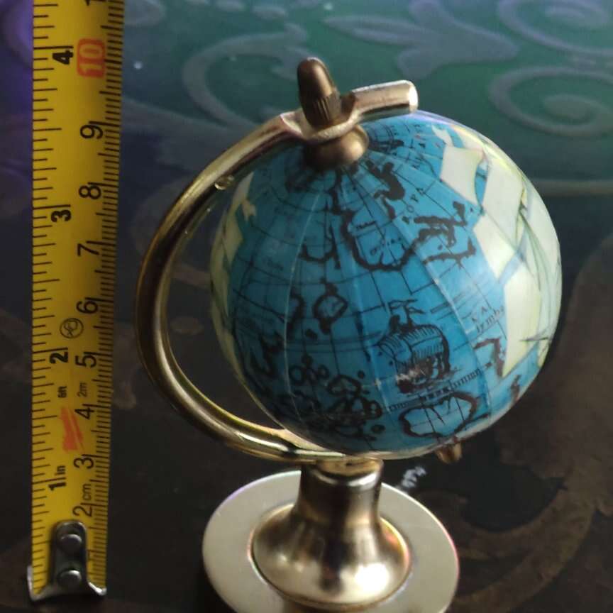 vintage mini globe