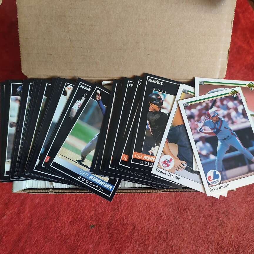 baseball playing cards