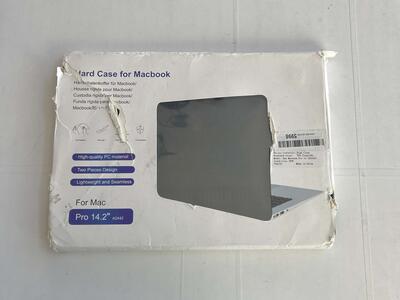 New Hard Case for Macbook Pro 14.2 inch A2442 High Quality PC material Lightweight 2 Piece Design