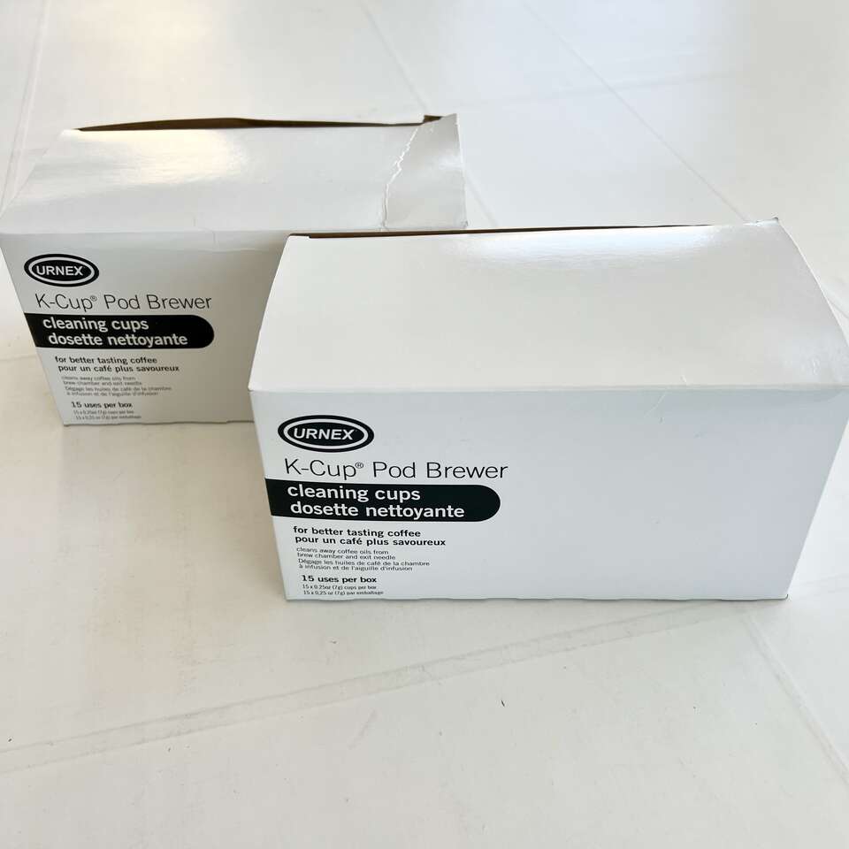 URNEX (30 Count) K-Cup Coffee Machine Brewer Cleaning Pods (30 Total Pods)