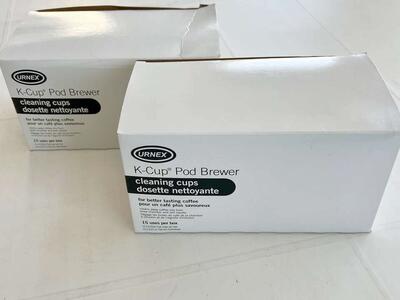 URNEX (30 Count) K-Cup Coffee Machine Brewer Cleaning Pods (30 Total Pods)