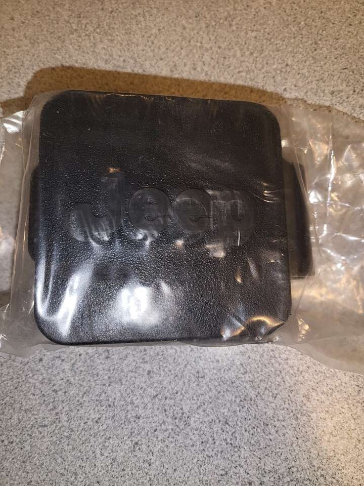 Mopar 68188901AA 2inch Receiver Hitch Cover Plug for 14-23 Jeep Wrangler Grand Cherokee Gladiator Compass