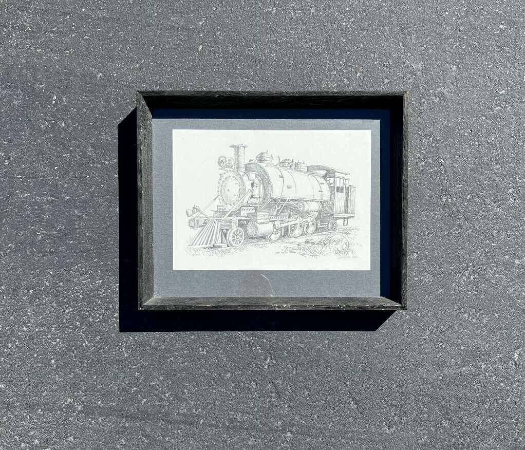 Vintage Douglas Lee Artist Heber Creeper Sketch