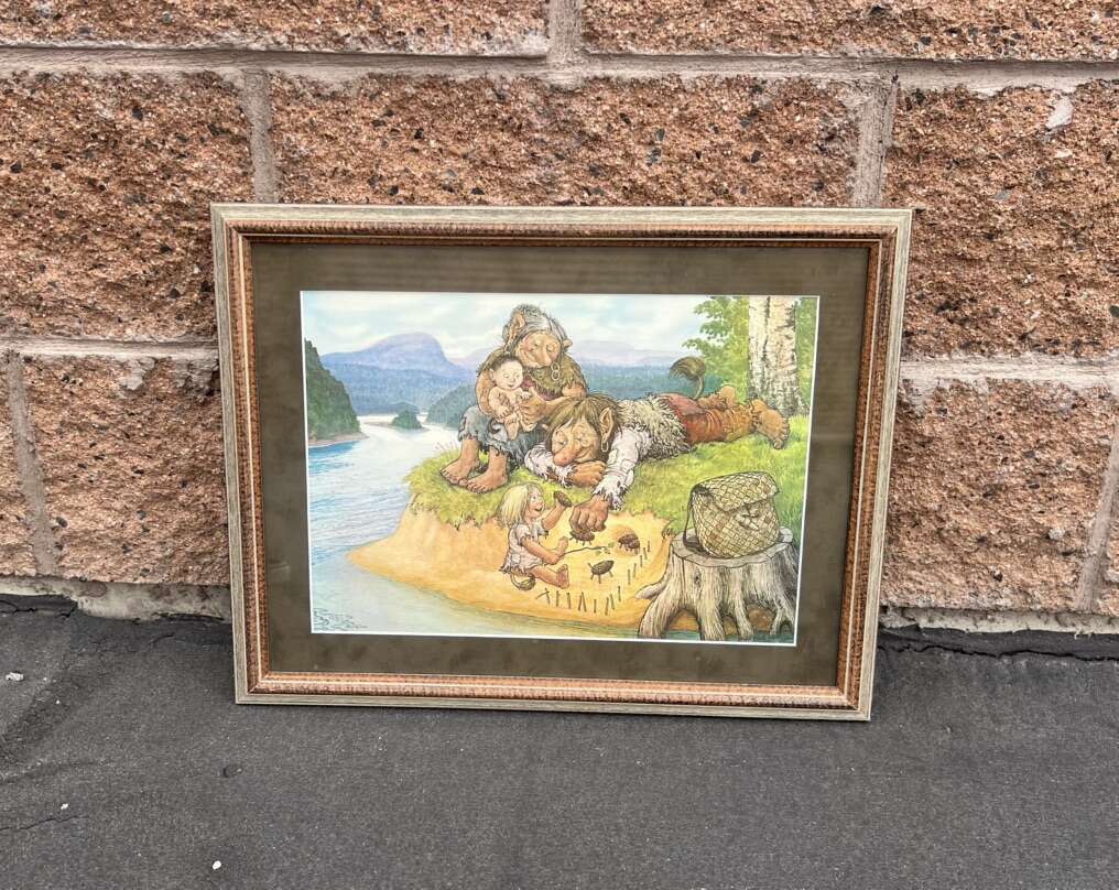 Troll Print Art Rolf Lidberg