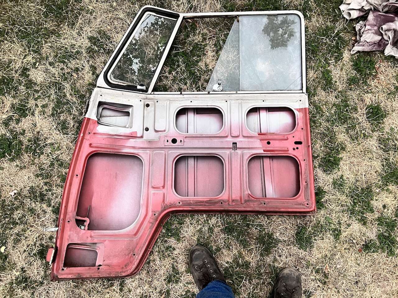 VW Bus (Split Window) Doors with Glass (2 Driver Side and 2 Passenger Side)