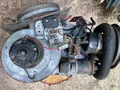 VW Bus (or Beetle) Gas Heater - Volkswagen Of America Model ZVW 256-103 - 6V