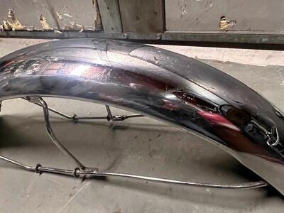 Triumph 650 Front Fender (Probably 1971)