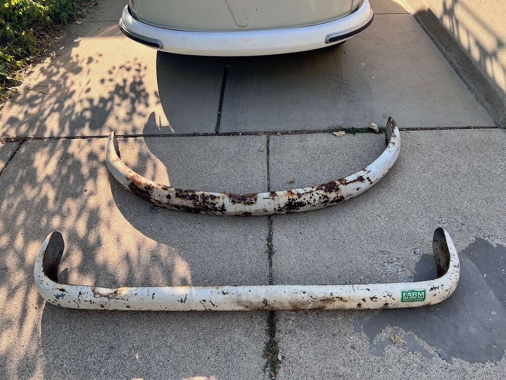 VW Bus (split window) and Beetle Bumpers - $100 - $350