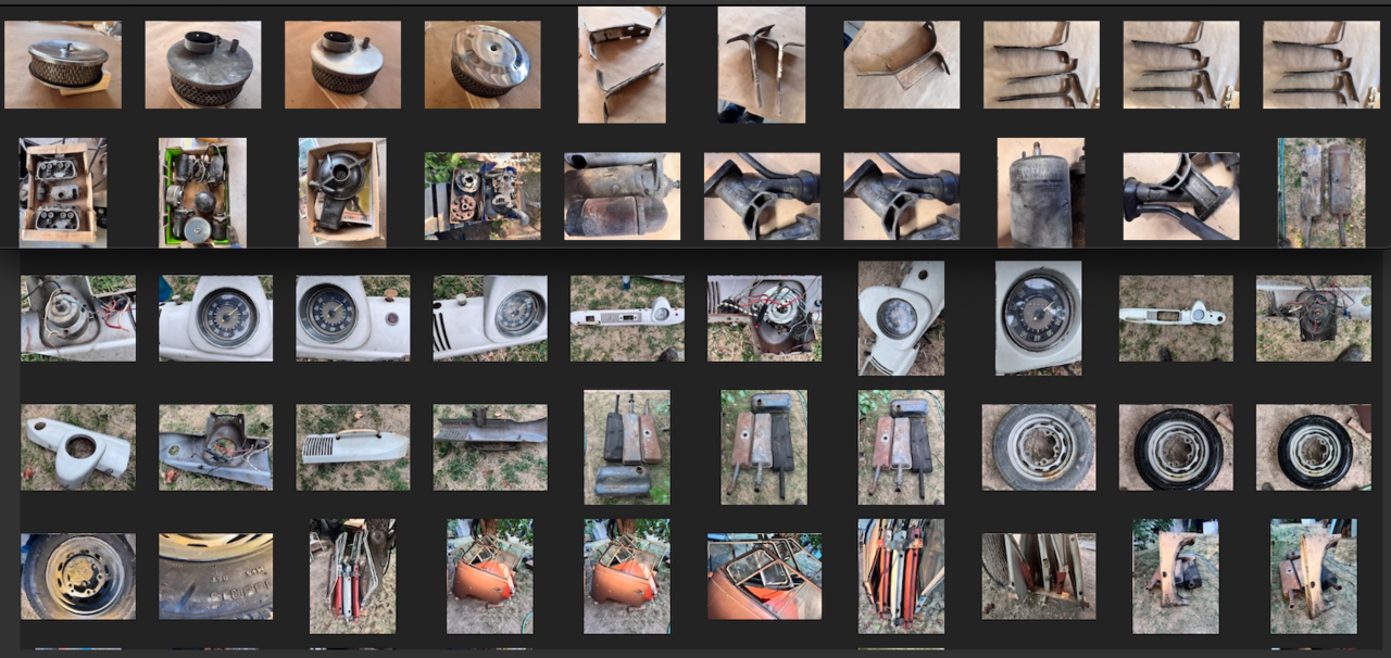 VW Bus and Beetle - Various '50's and '60's Parts