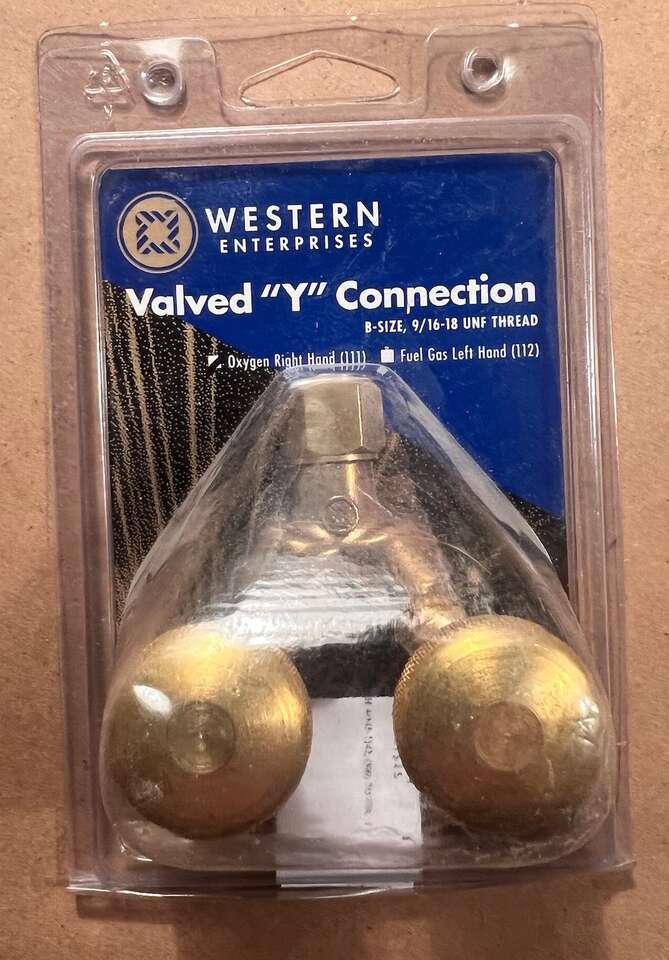 Welding - Oxygen "Y" Connection - Valve NOS Welding