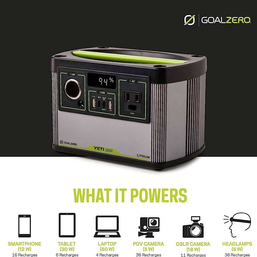 GoalZero Yeti 200x Power Station