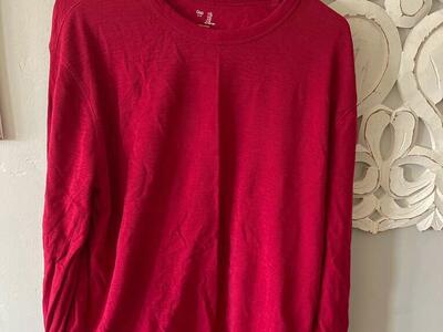 Gap Size Extra Large Waffle Knit Long Sleeve Shirt