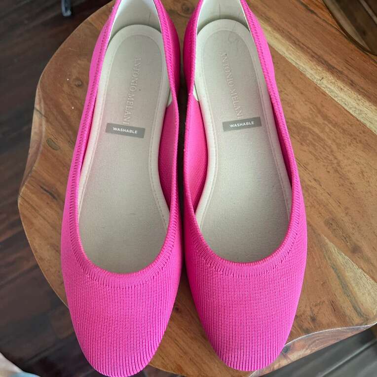 Hot Pink Size 9.5 Ballet Flats