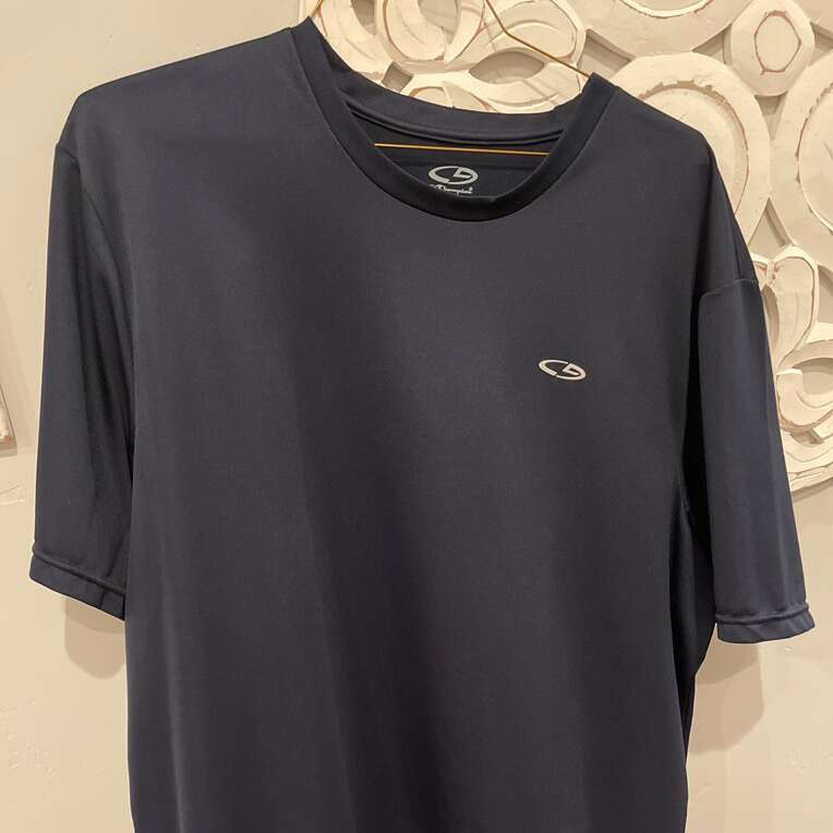 Champion Size XXL Navy Blue Shirt