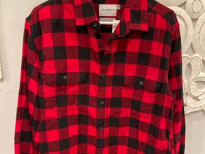 Goodfellow And Co-Size Large Flannel Shirt