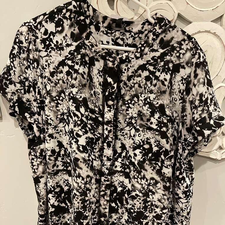 Simply Vera Light Flow Shirt, Size 1x